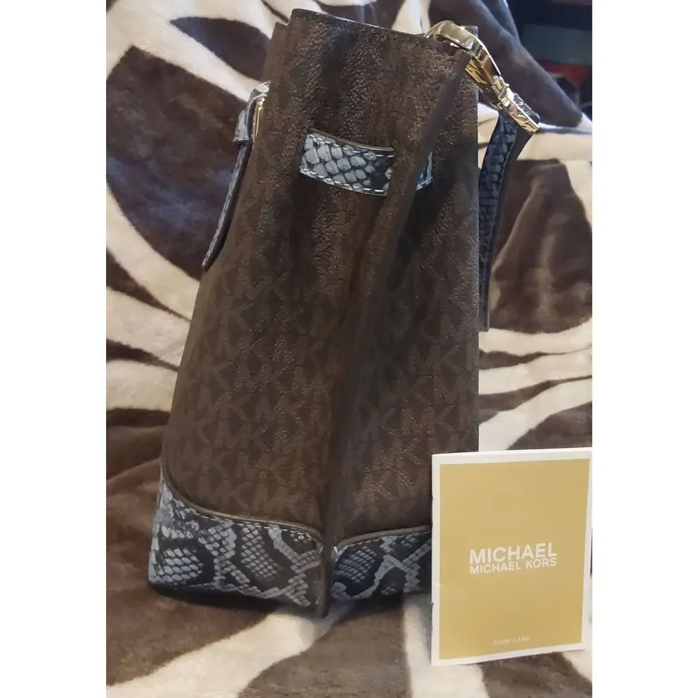 NWT~$348 MICHAEL KORS EMILIA Small Bucket Messenger Bag Purse~HARD TO FIND~ - Picture 6 of 11